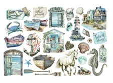 Stamperia Ephemera - Silent Sea